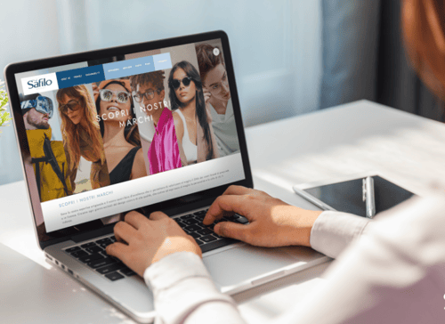 Il nuovo sito corporate di Safilo fa parte del processo di trasformazione digitale del gruppo.