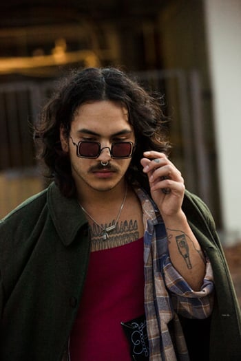 Lio? Occhiali - IO Unconventional Fil di Ferro ISM1160 indossato