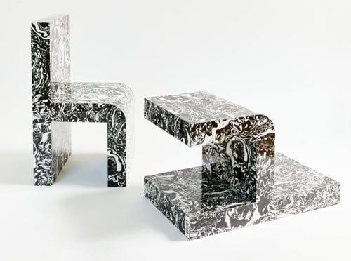 The first Furniture Design project by fashion designer Arthur Arbesser.