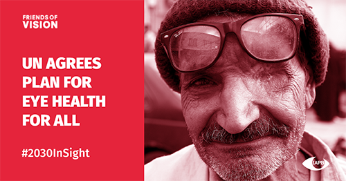 Le Nazioni Unite sanciscono che entro il 2030 tutti i Paesi si dovranno impegnare nella prevenzione della perdita della vista.
