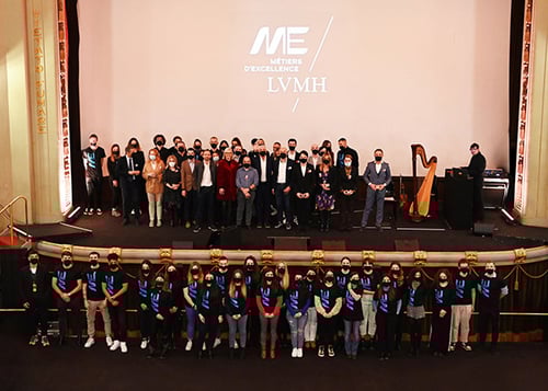 The LVMH Group presents awards to the “virtuous” of Thélios for the first time, as part of the project “Métiers d'Excellence”.