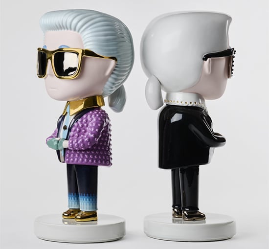 Il design celebra la cifra stilistica di Karl Lagerfeld.