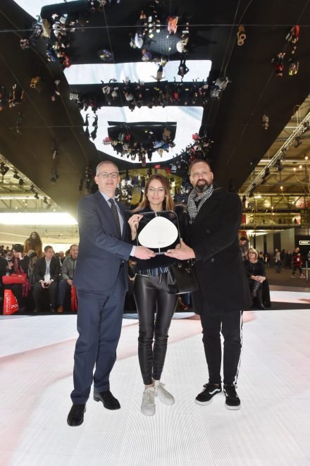 Deputy Minister Dario Galli visits the show