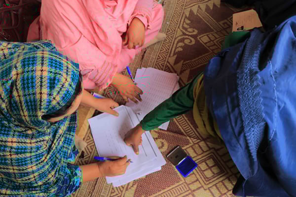 Yalea supporta Afghan women.