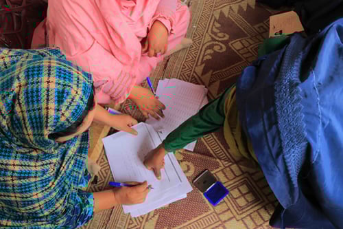 Yalea supporta Afghan women.