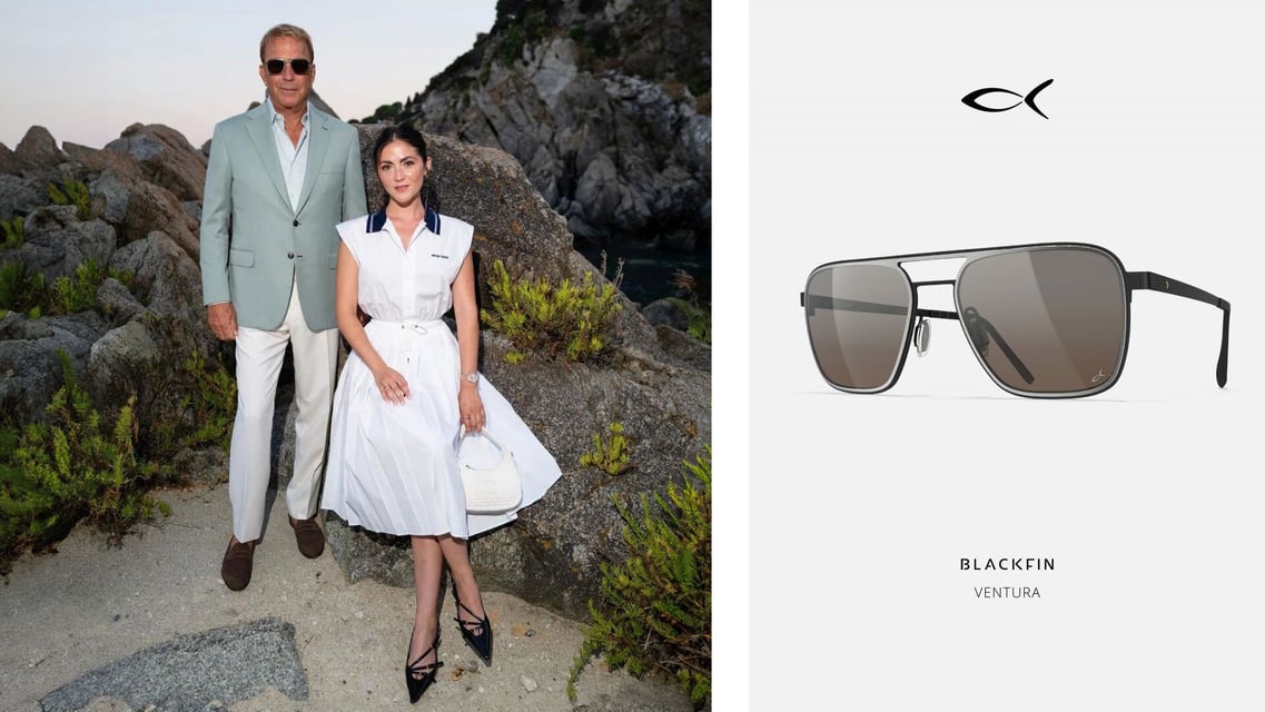 Spotted! Kevin Costner in Blackfin