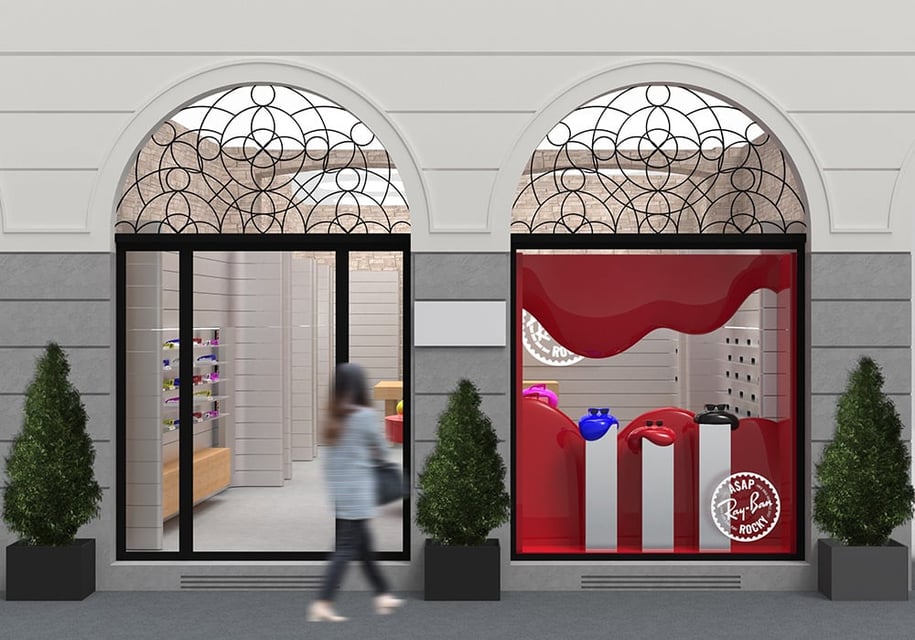 Ray-Ban x A$AP Rocky: il pop-up immersivo che accende Brera