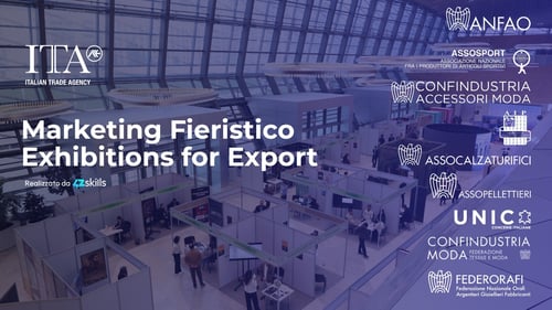 Al via il percorso “Marketing Fieristico – Exhibitions for Export” per le PMI del settore moda e accessori