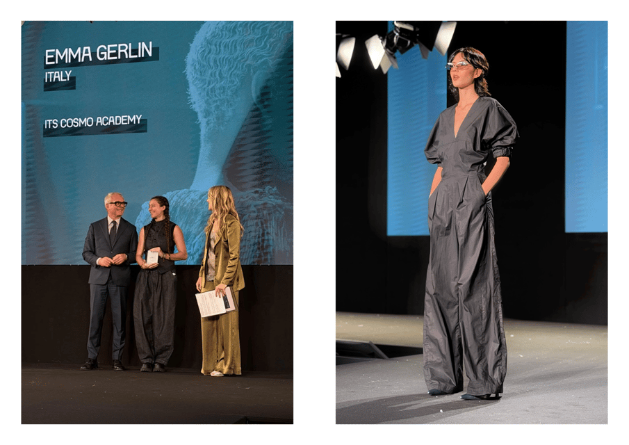 ITS Eyewear di Belluno ai vertici mondiali del fashion. Emma Gerlin vince a Mittelmoda