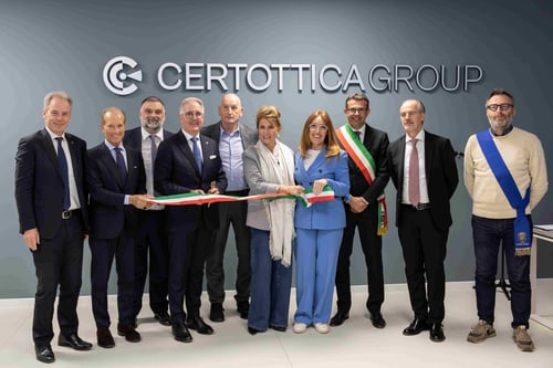 Sede rinnovata per CertotticaGroup: ambiente, energia, tecnologia e persone al centro del competence hub