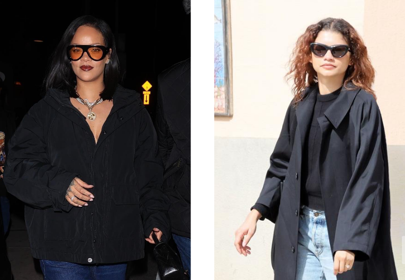 Rihanna and Zendaya Choose Bottega Veneta for Their Sunglasses