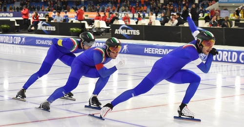 Rudy Project back with the Italian National Speed Skating Teams
