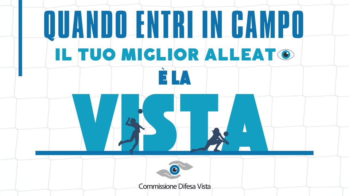 Commissione Difesa Vista ETS teams up with Lega Pallavolo Serie A Femminile for eye health prevention