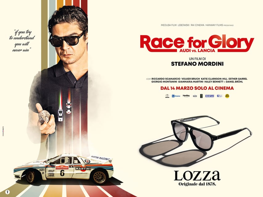 Lozza torna al cinema nel film “Race for Glory - Audi vs Lancia”