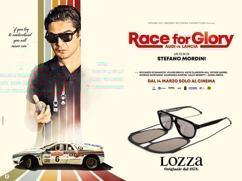 Lozza torna al cinema nel film “Race for Glory - Audi vs Lancia”
