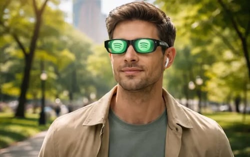 Spotify guarda al futuro: la musica arriva sugli occhiali smart