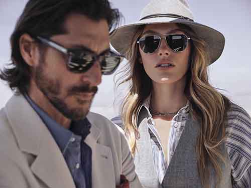 Oliver Peoples and Brunello Cucinelli together for an