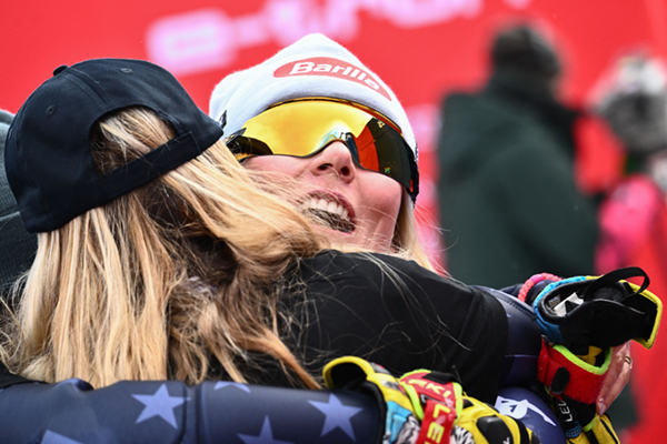 Mikaela Shiffrin of Team Oakley makes skiing history.