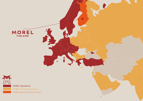 Morel signs of a new partnership in Finland