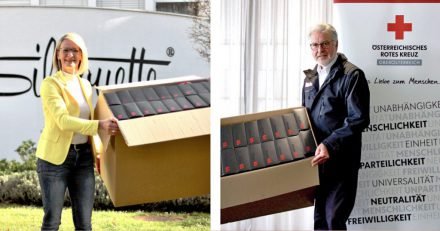 Silhouette donates 20,000 pairs of glasses to the Red Cross