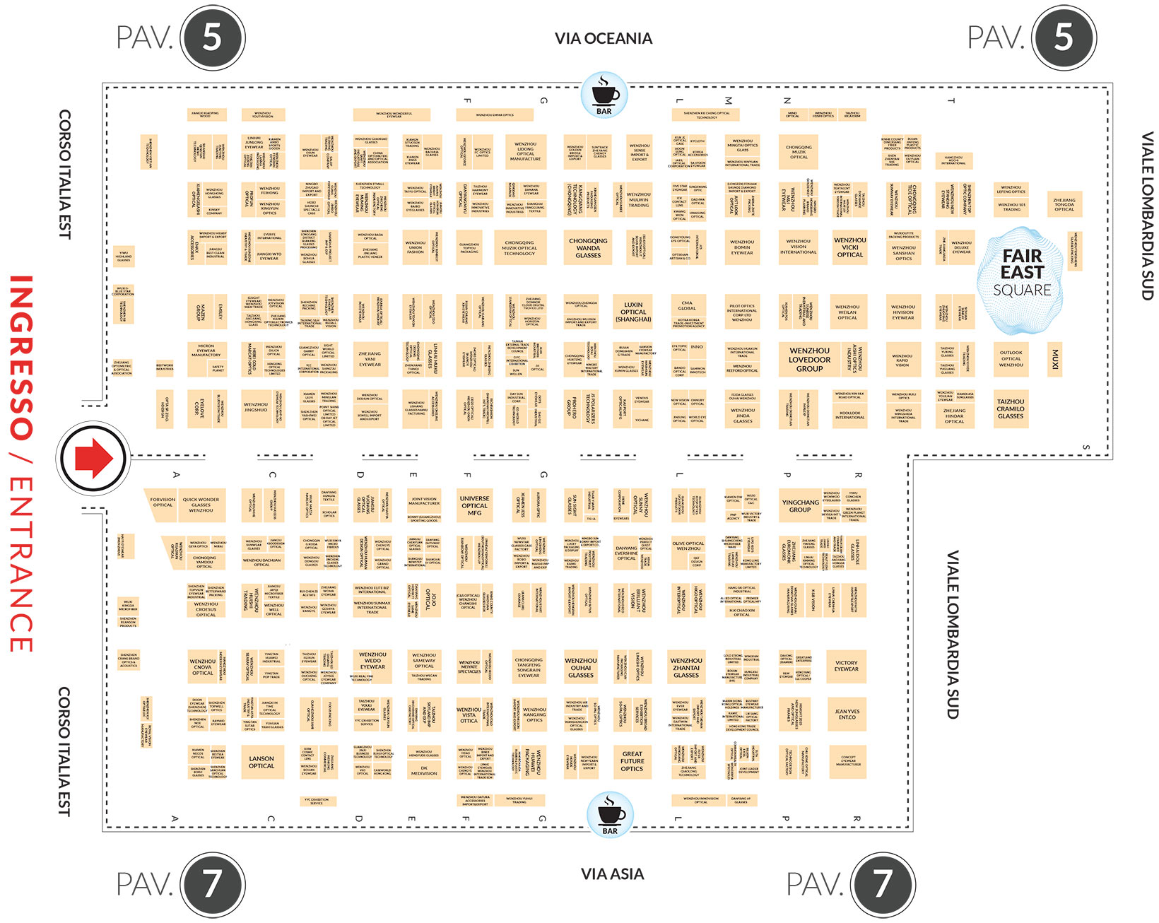Wenzhou Lanma packaging Co.,Ltd + Accessories & Cases Fiera Occhiale