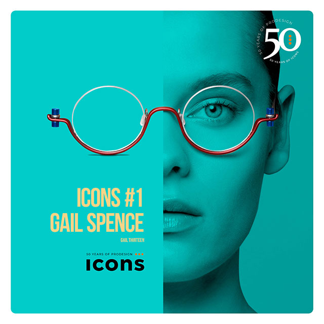 Icons by GAIL SPENCE - PRODESIGN ha annunciato una collezione anniversario per i 50 anni, che compirà nel 2023